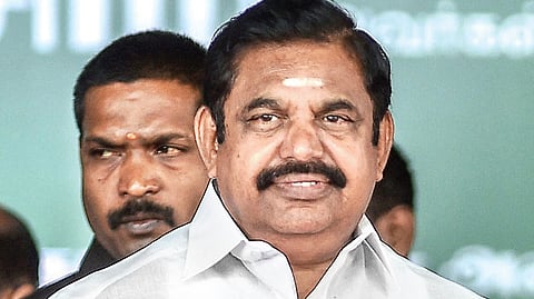 Opposition leader Edappadi K Palaniswami.