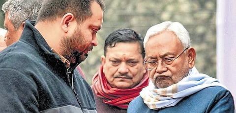 JD(U)’s Nitish Kumar.