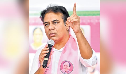 BRS working president KT Rama Rao