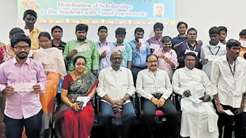 These students are pursuing degree and postgraduate courses from various institutions, including ALC and other colleges in Vijayawada and Guntur.