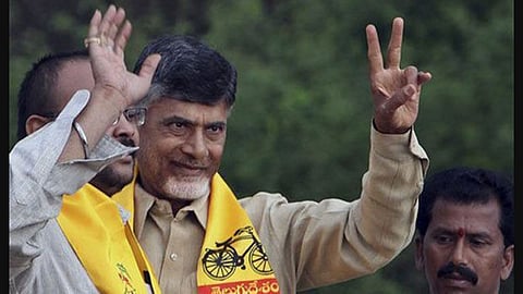 TDP supremo N Chandrababu Naidu