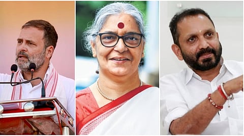 BJP has fielded its state president K Surendran from Wayanad, who is pitted against Congress's Rahul Gandhi and CPI's Annie Raja.