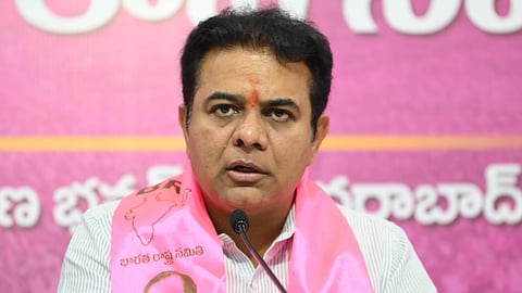 BRS Working President KT Rama Rao.