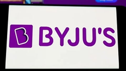 Logo of Byju's app.
