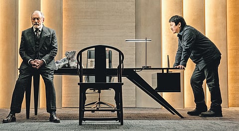 A still from the upcoming sci-fi series, '3 Body Problem'