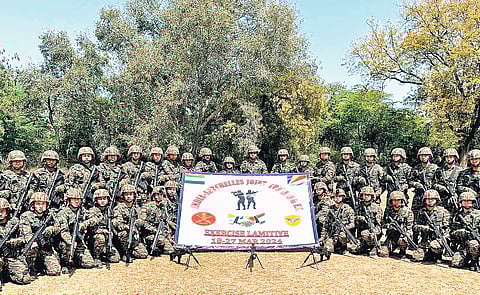 A military exercise with Seychelles defence forces will begin from March 18.