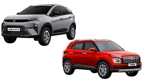 Tata Nexon Facelift vs Hyundai Venue