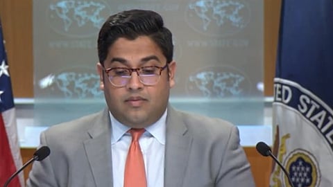 US State Department Principal Deputy Spokesperson Vedant Patel