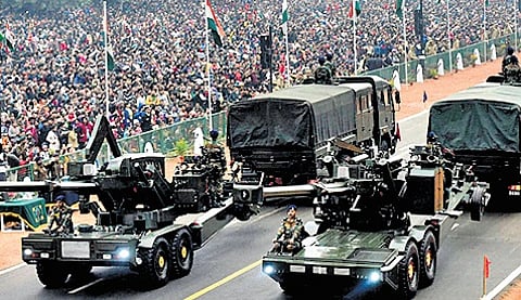 Plans afoot to add indigenous towed artillery guns Dhanush along LAC