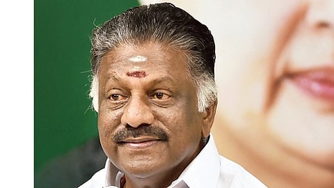 O Panneerselvam.
