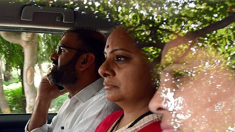 Bharat Rashtra Samithi MLC K Kavitha.