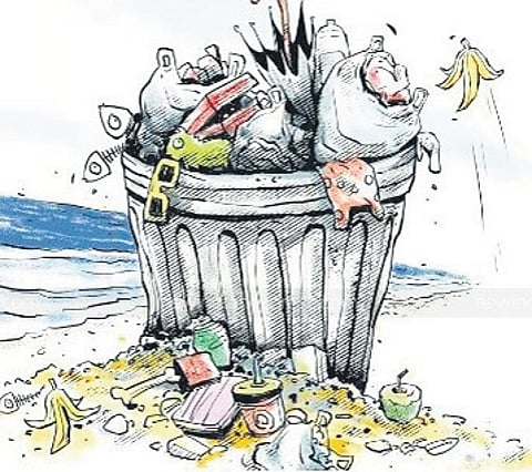 In the past months, several major and minor fire accidents were reported at waste storage facilities and this is the first time a man has lost his life.