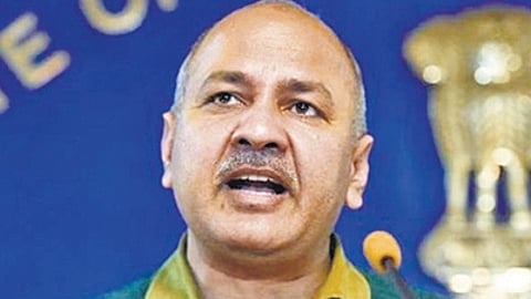 Former Deputy Chief Minister Manish Sisodia