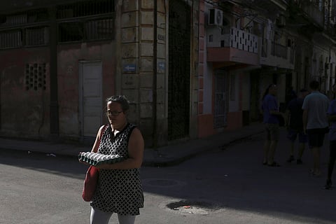 Although the capital does not suffer the long blackouts affecting the rest of the island, for many people food arrives in dribs and drabs.