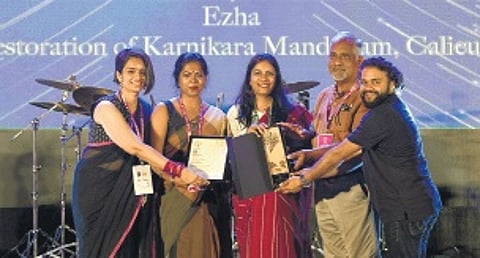 Ezha wins Golden Leaf Award for architectural conservation