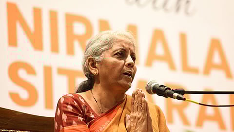 Union Finance Minister Nirmala Sitaraman.