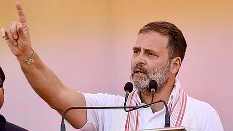 Congress leader Rahul Gandhi