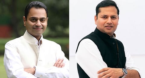 Nakul Nath and Vaibhav Gehlot