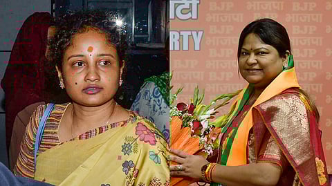 Kalpana Soren and Sita Soren