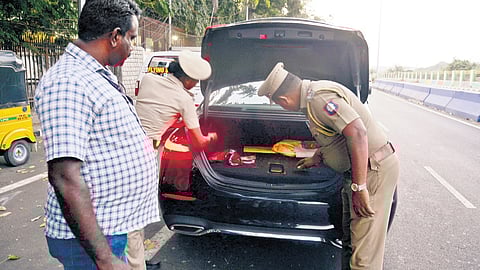 DMDK has urged the ECI to ensure members of the flying squads treat the public with respect during vehicle checks and refrain from intimidating them