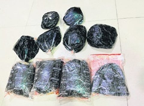 Two Jharkhand natives arrested with 10 kg opium