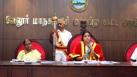 Sujatha Anandhakumar, mayor of Vellore municipal corporation