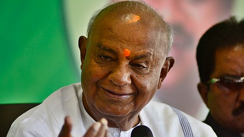 JDS supremo HD Deve Gowda