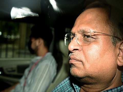 Former Delhi Minister Satyendra Jain