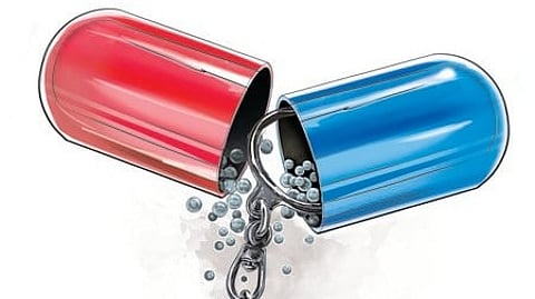 Image of drugs used for representational purposes only