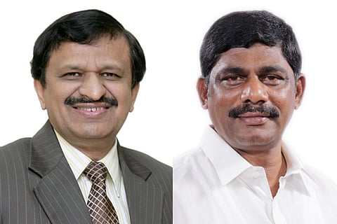 Dr C N Manjunath & Congress MP D K Suresh