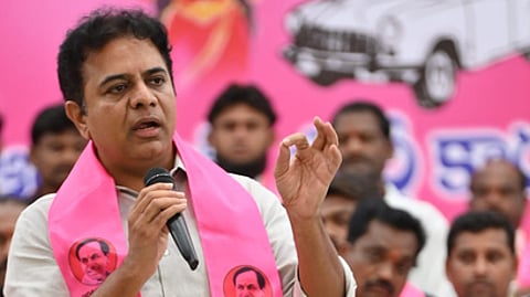 BRS working president KT Rama Rao.