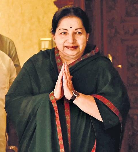 J Jayalalithaa