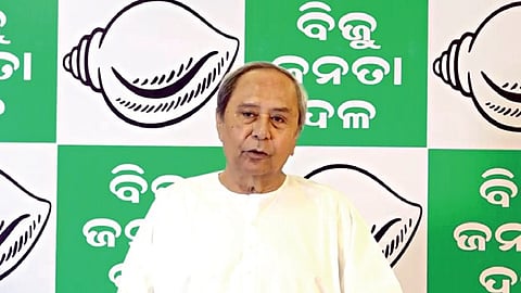 BJD chief and Odisha Chief Minister Naveen Patnaik.