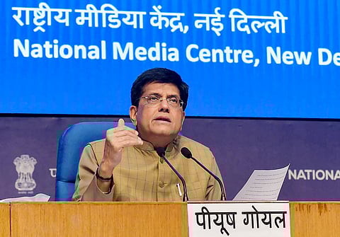 Union Minister for Commerce & Industry, Consumer Affairs, Food & Public Distribution and Textiles, Piyush Goyal briefs the media on the Cabinet decisions.