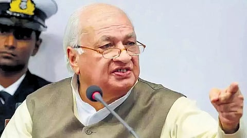Governor Arif Mohammed Khan.