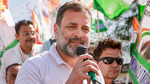 Congress leader Rahul Gandhi