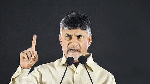 TDP supremo N Chandrababu Naidu