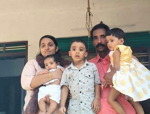 The deceased individuals were identified as Jaison Thomas, 42, a resident of Njandupara in Akalakkunnam panchayat, his wife Mereena, 28, and their three children: Jerald, 4, Jereena, 2, and Jeril, seven months old.