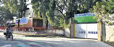 The Loco Workshop at Perambur