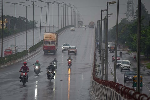 In the last 24 hours, a record 118 mm rainfall has been recorded in Jaipur and the spell is still continuing.