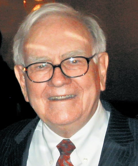Warren Buffett.
