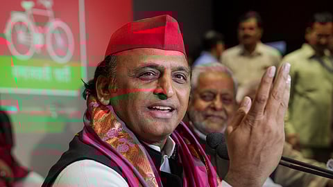 Samajwadi Party President Akhilesh Yadav.