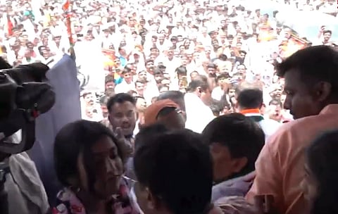 The PTI reporter said that the ANI correspondent physically assaulted and abused her with sexual expletives.