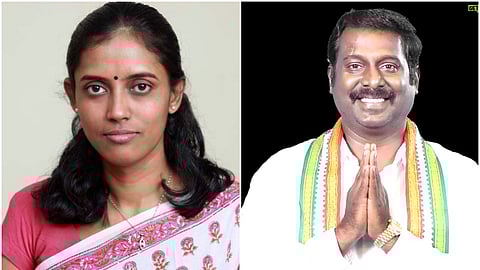 (L-R) S Jothimani, Vijay Vasanth