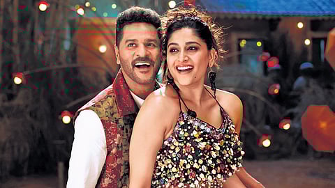 Prabhudeva and Nishvika