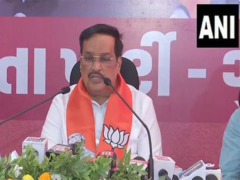 Gujarat BJP Chief CR Patil.