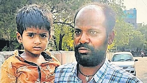 The boy who was missing and was seen in the hospital room 24 hours lonely in Kurnool GGH.