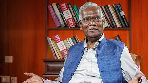 CPI General Secretary D Raja