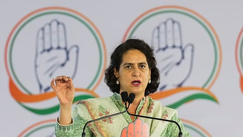 Congress leader Priyanka Gandhi