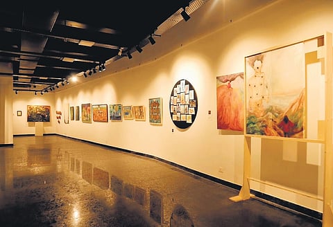 Artist Chandrasekaran Guruswamy's artworks
